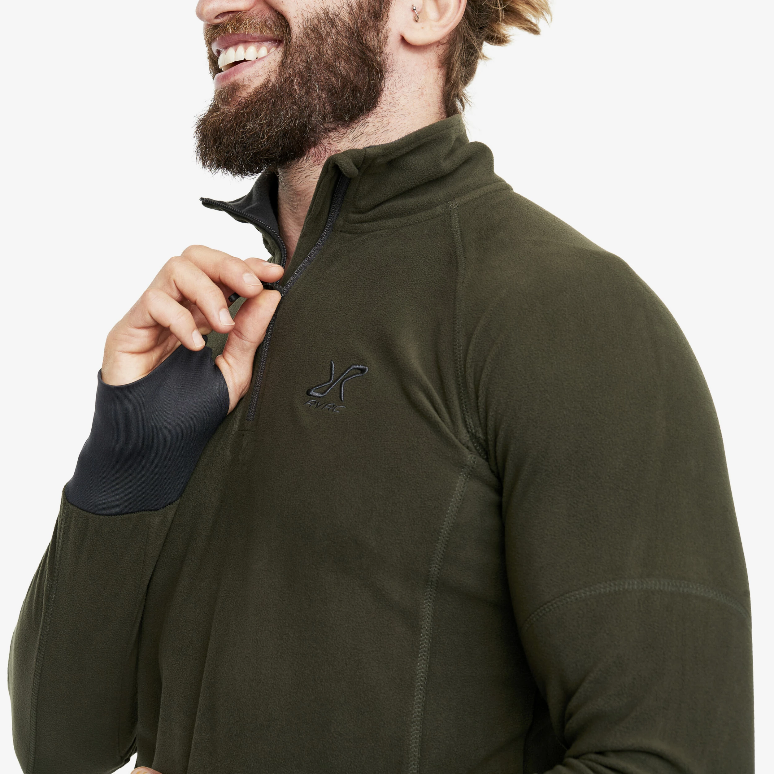 Trekker Fleece Men Forest Night 6 Trekker Fleece Men Forest Night - Image 4