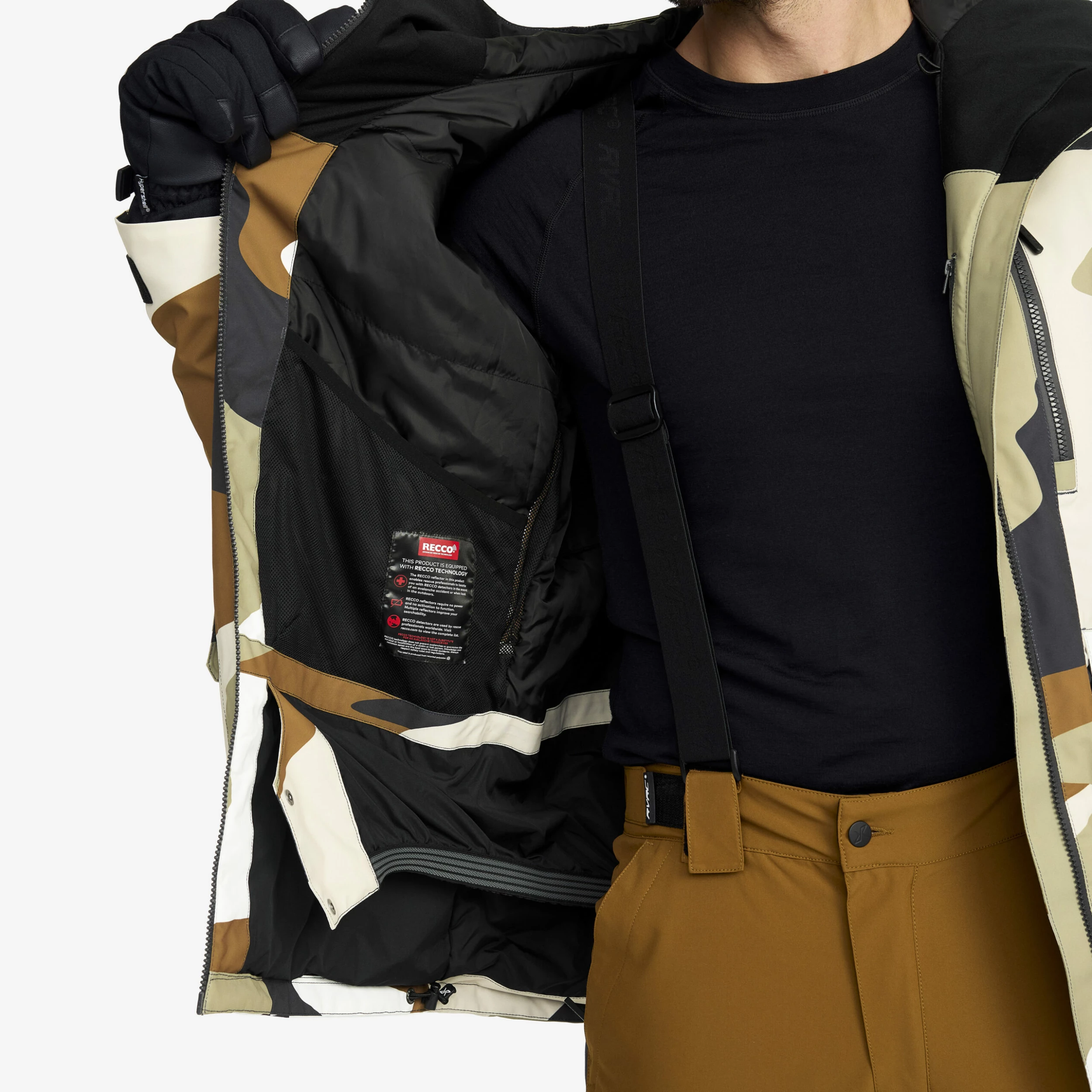 Halo 2L Insulated Ski Jacket Men Anthracite/Rubber 11 Halo 2L Insulated Ski Jacket Men Anthracite/Rubber - Image 9