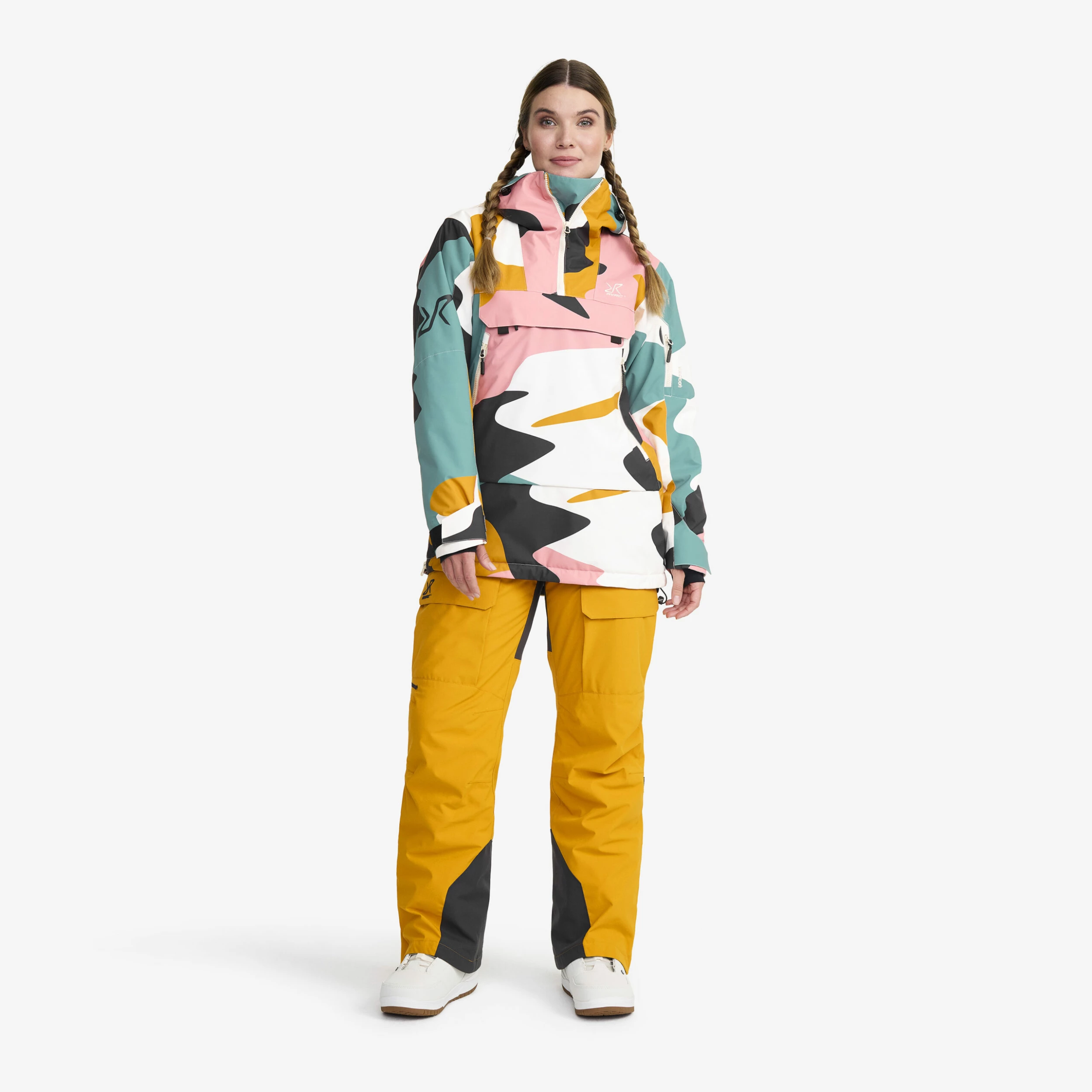 Halo 2L Insulated Ski Anorak Women Anthracite/Golden Yellow 4 Halo 2L Insulated Ski Anorak Women Anthracite/Golden Yellow - Image 2