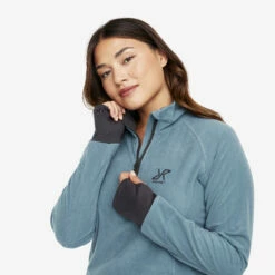 Trekker Fleece Women Bluestone -Sporty Men Wear Sales a7374669 e3b5 4630 aa03 ae7f04c65c73