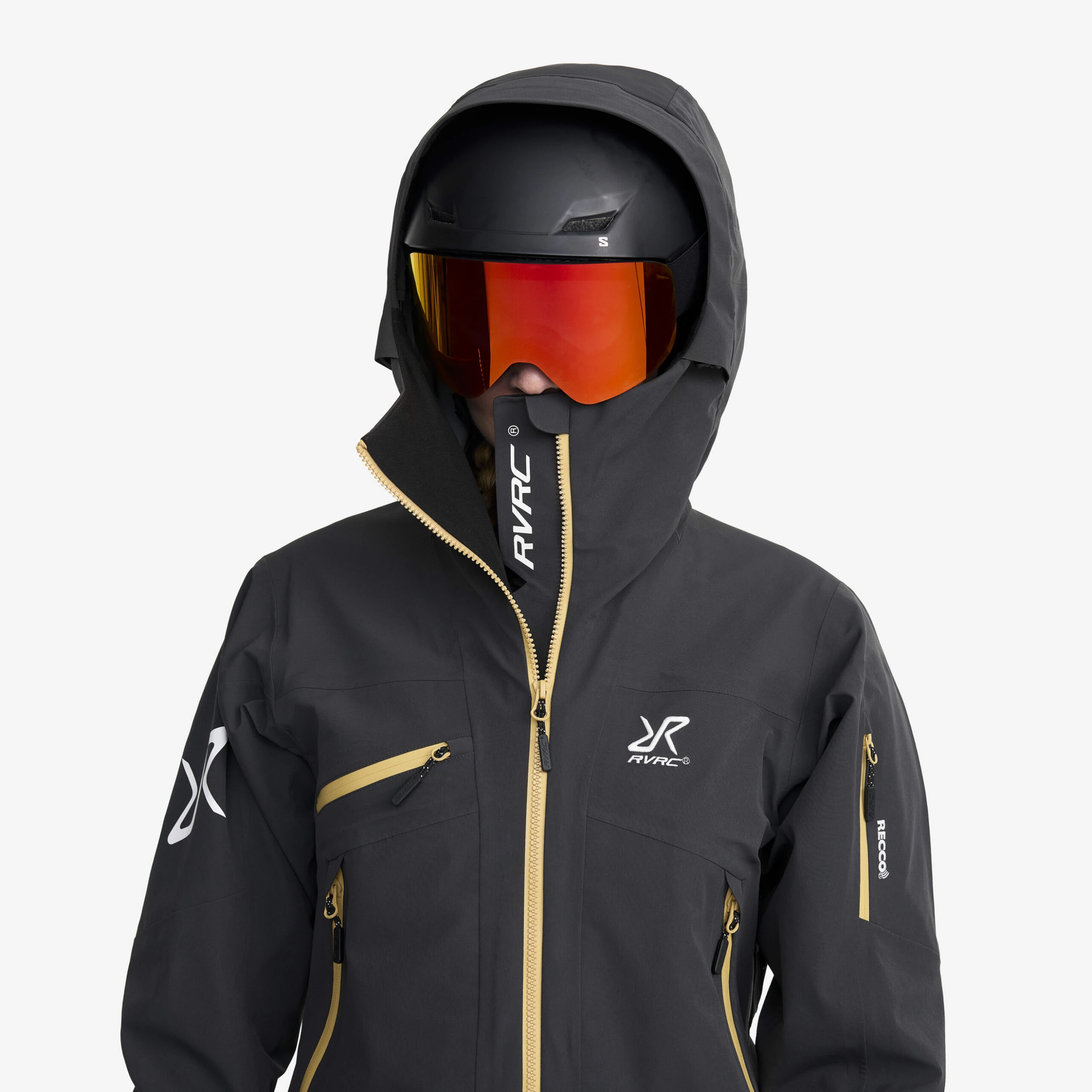 Atlas 3L Ski Jacket Women Anthracite 6 Atlas 3L Ski Jacket Women Anthracite - Image 4