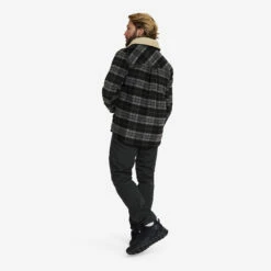 Lumber Jacket Men Black/Anthracite -Sporty Men Wear Sales aa9a5f97 a98b 4919 95f8 d8594308ae43