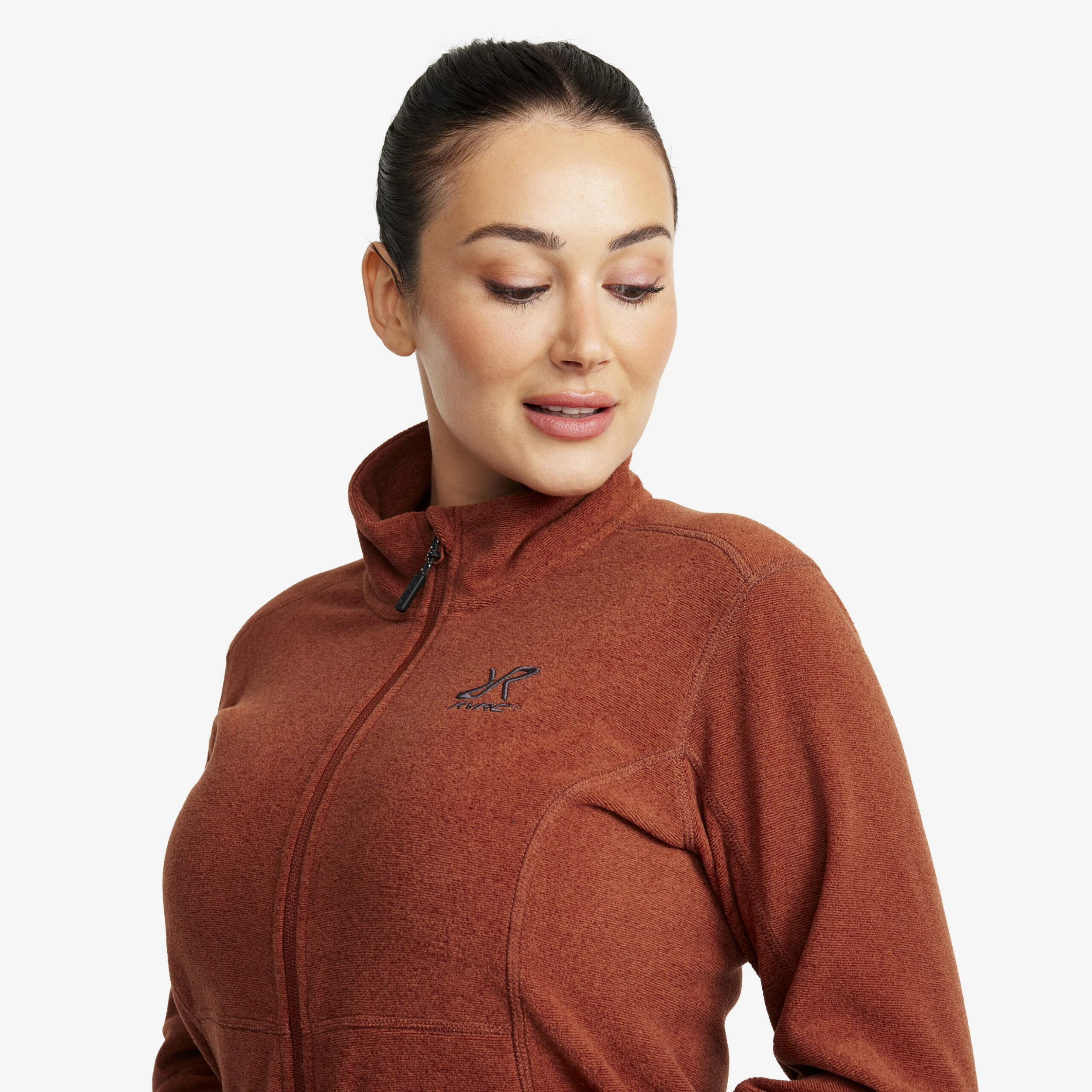 Essential Full-zip Fleece Women Smoked Paprika 6 Essential Full-zip Fleece Women Smoked Paprika - Image 4
