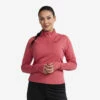 Prep Half-zip Top Women Holly Berry -Sporty Men Wear Sales b54e5d62 be51 4819 981e 09219802dc6f