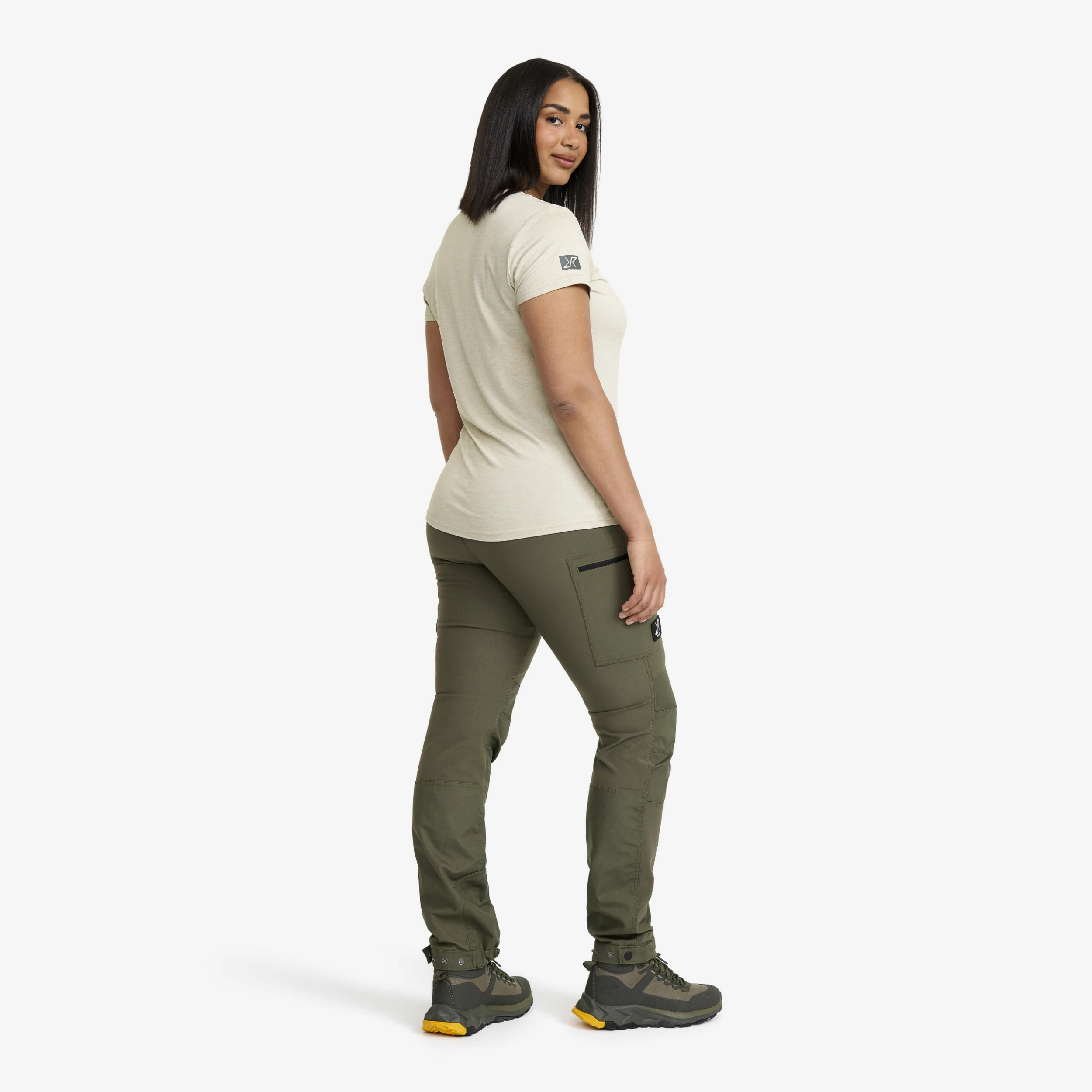 Vagabond Tee Women Tofu Melange 5 Vagabond Tee Women Tofu Melange - Image 3