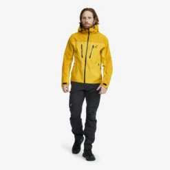 Silence Proshell Jacket Men Lemon Curry -Sporty Men Wear Sales b9c264af 62b6 4f7b 861c 1e9232562af4