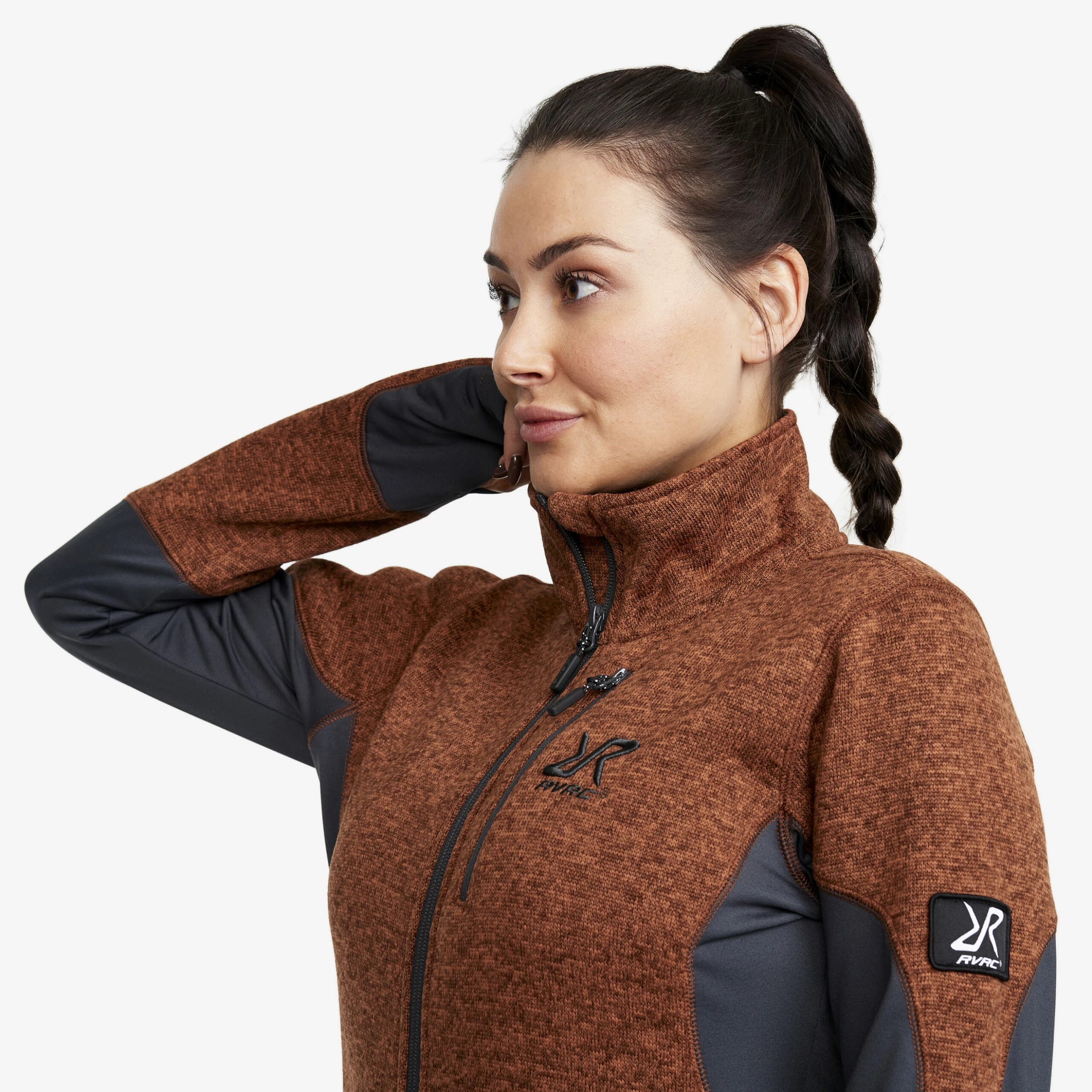 Fusion Fleece Women Copper Brown 6 Fusion Fleece Women Copper Brown - Image 4
