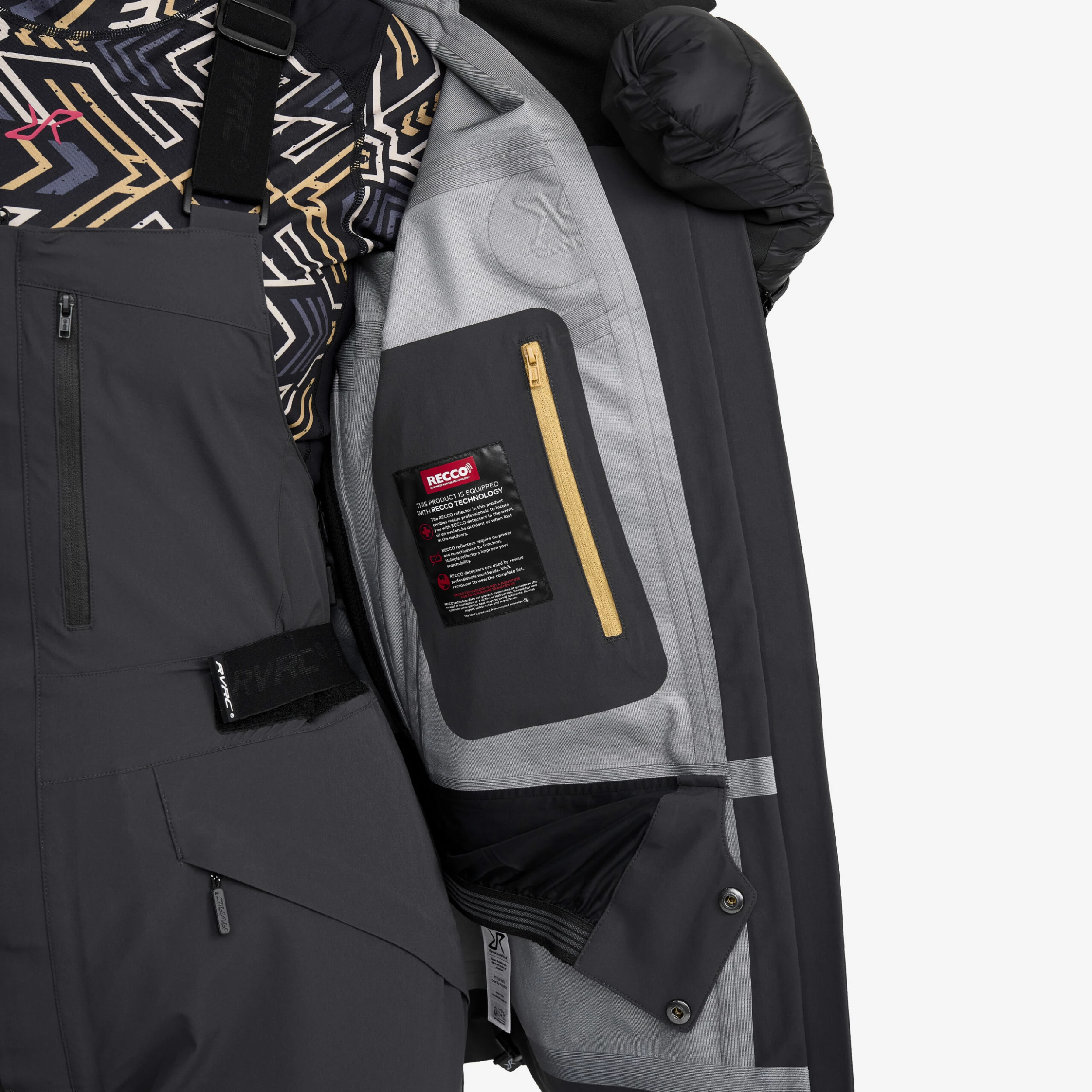 Atlas 3L Ski Jacket Women Anthracite 11 Atlas 3L Ski Jacket Women Anthracite - Image 9