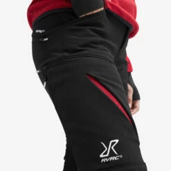 Hiball Trousers Women Black/Red -Sporty Men Wear Sales bc199631 b71a 4510 8300 df0ec92d31ac