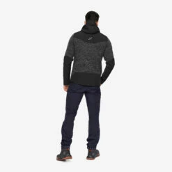 Wander Pro Wool Hoodie Men Anthracite -Sporty Men Wear Sales be000417 6cf4 4812 a787 7702e49bf5fc
