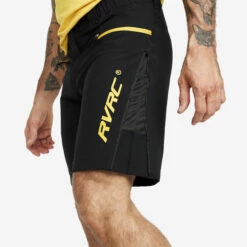 Trail Pro Shorts Men Black/Yellow -Sporty Men Wear Sales c0fef279 aeba 413b 8cdb 344df6ee9544