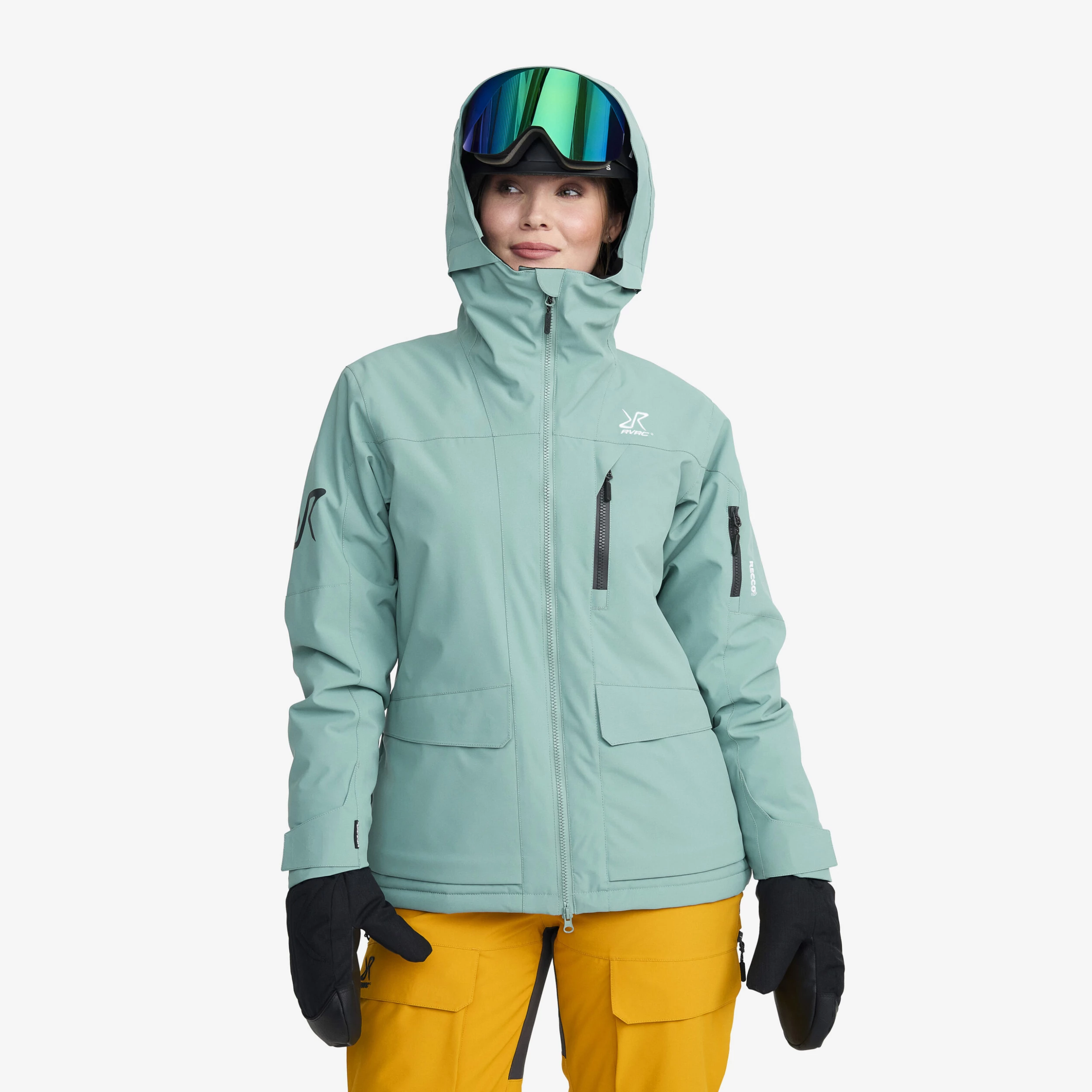 Halo 2L Insulated Ski Jacket Women Arctic 15 Halo 2L Insulated Ski Jacket Women Arctic - Image 13