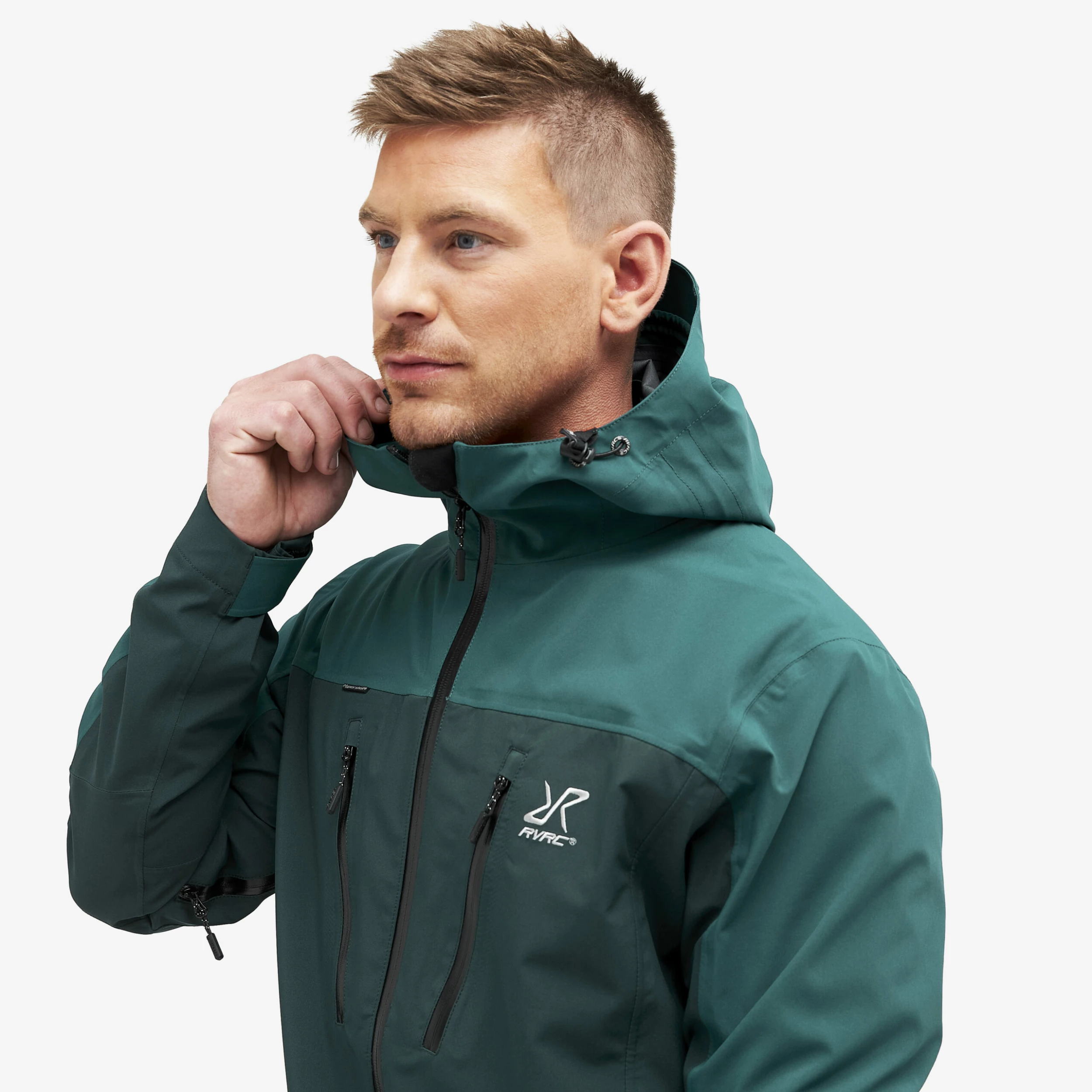 Silence Proshell 3L Jacket Men Deep Teal 2.0 6 Silence Proshell 3L Jacket Men Deep Teal 2.0 - Image 4