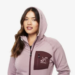 Illusion Hoodie Women Dusty Mauve -Sporty Men Wear Sales d0a582ce 12b3 427e 9e0e 900cadf3b652