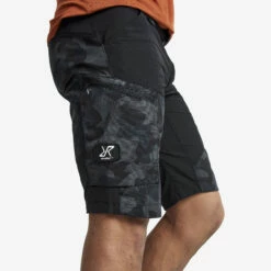 RVRC GP Shorts Men Anthracite Camo -Sporty Men Wear Sales d120c123 9d34 43ad ae2f 95f4160e4acf