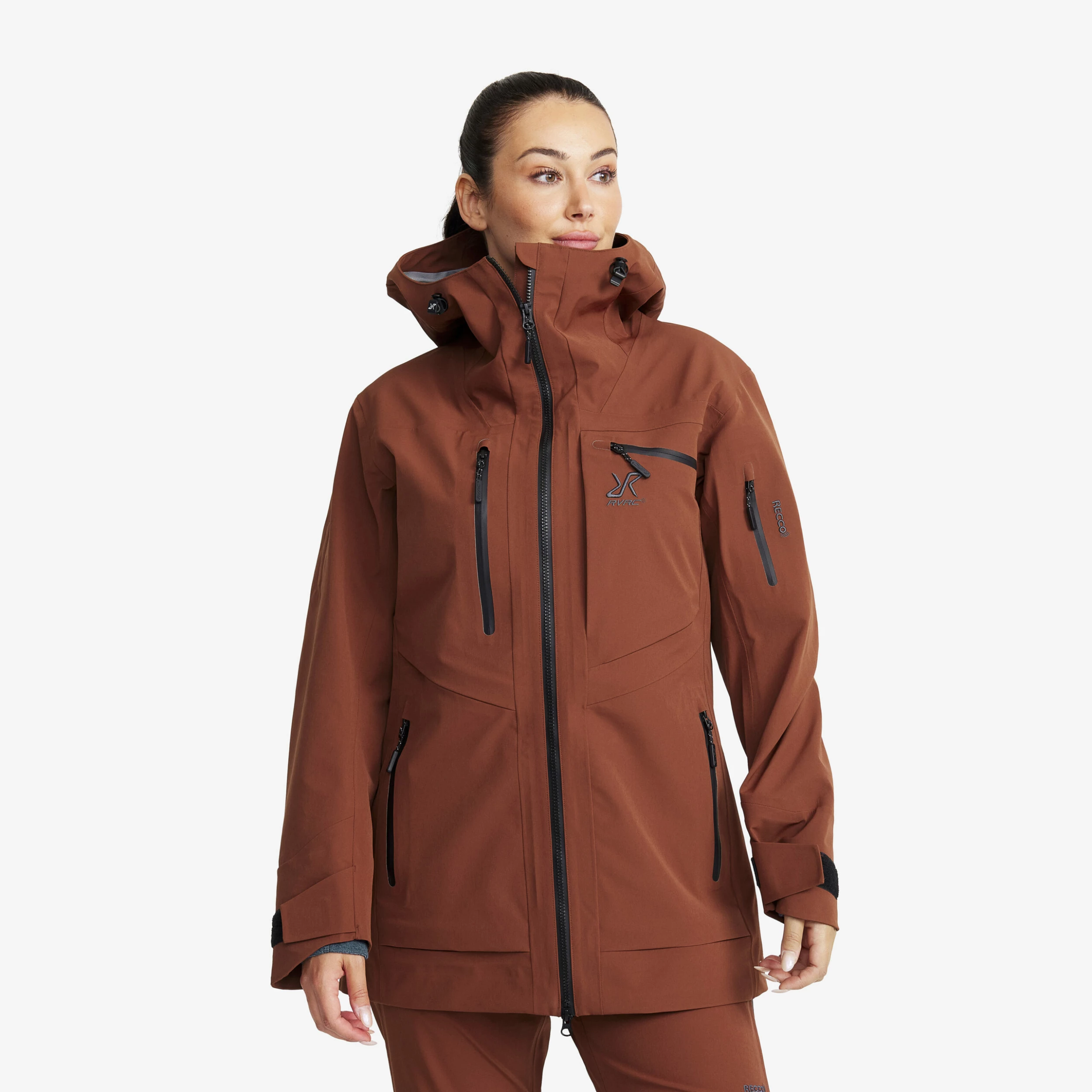 Cyclone Long 3L Jacket Women Smoked Paprika 3 Cyclone Long 3L Jacket Women Smoked Paprika