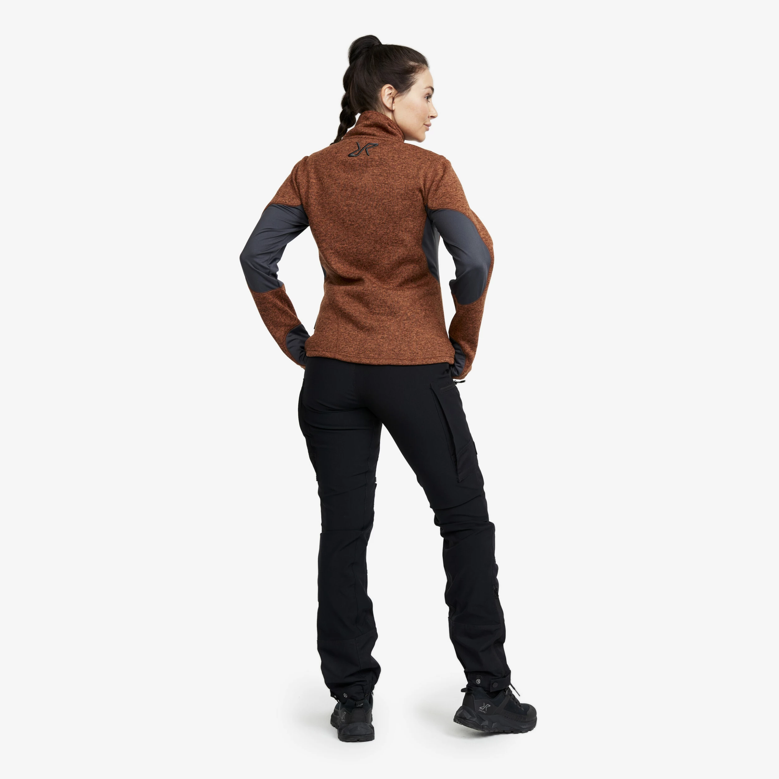 Fusion Fleece Women Copper Brown 5 Fusion Fleece Women Copper Brown - Image 3