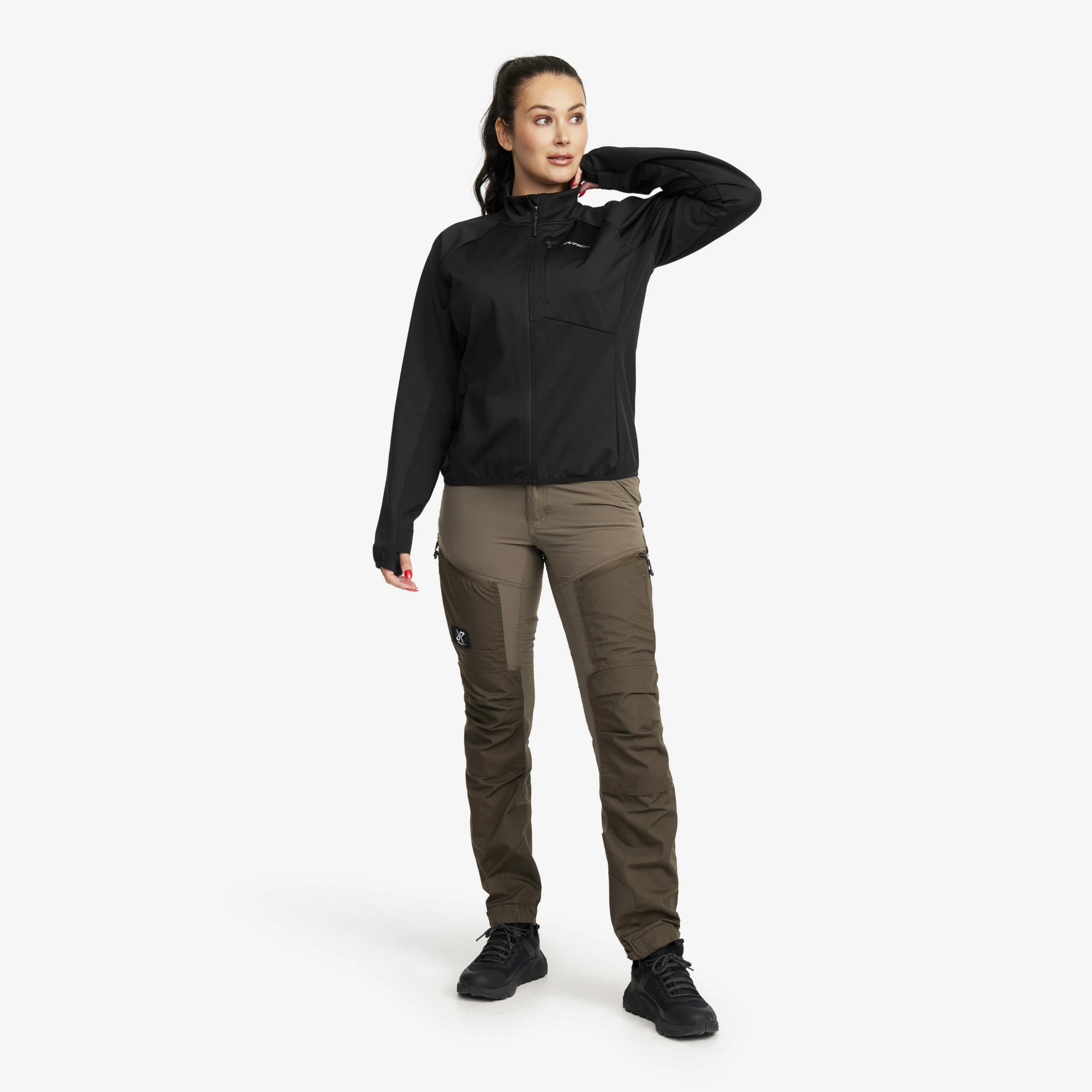 Pace Wind Jacket Women Black 4 Pace Wind Jacket Women Black - Image 2