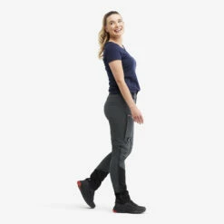 Silence T-zip Trousers Women Iron Grey/Rose -Sporty Men Wear Sales dcac97d4 251a 4404 b1f4 5043ebd7b436