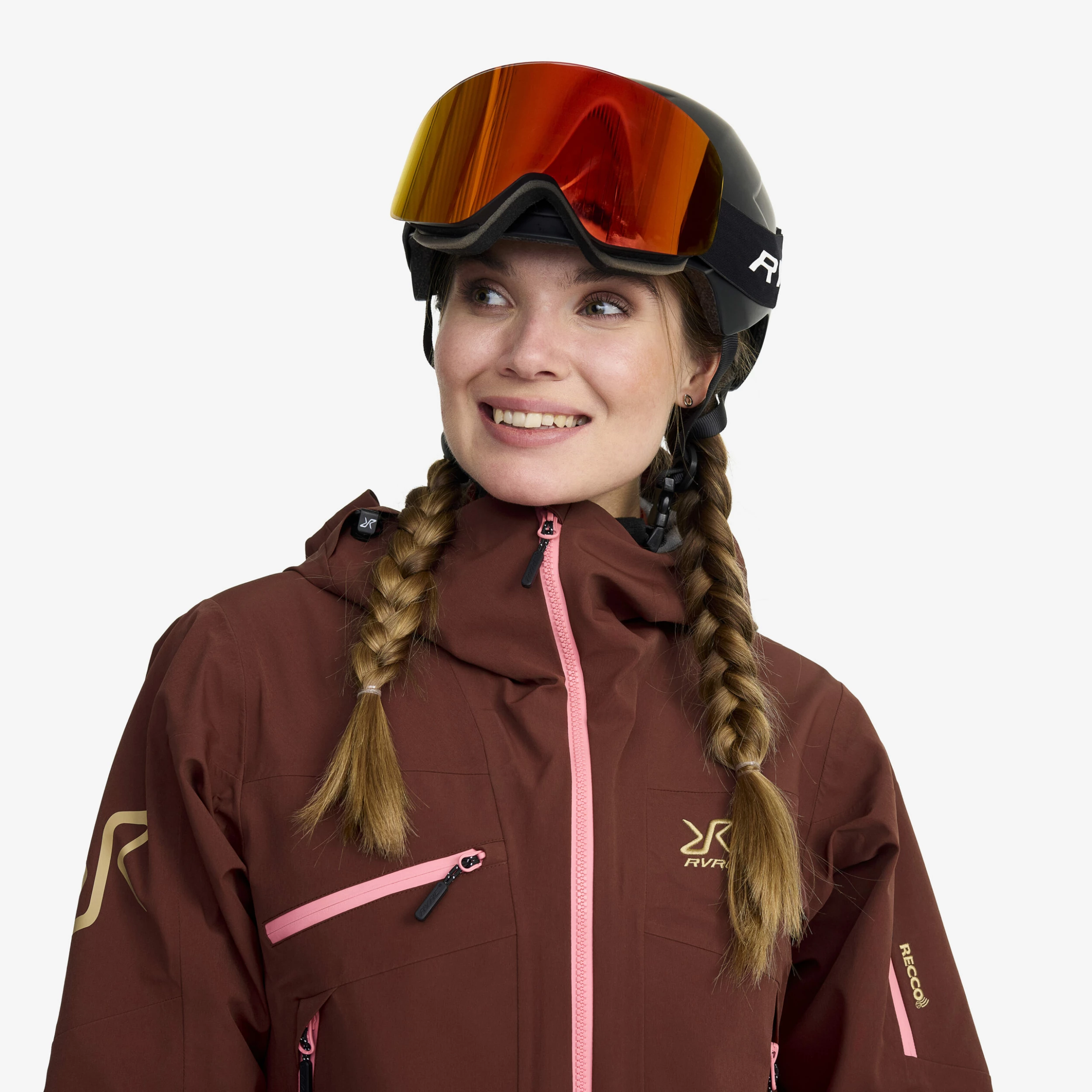 Atlas 3L Ski Jacket Women Earth 4 Atlas 3L Ski Jacket Women Earth - Image 3