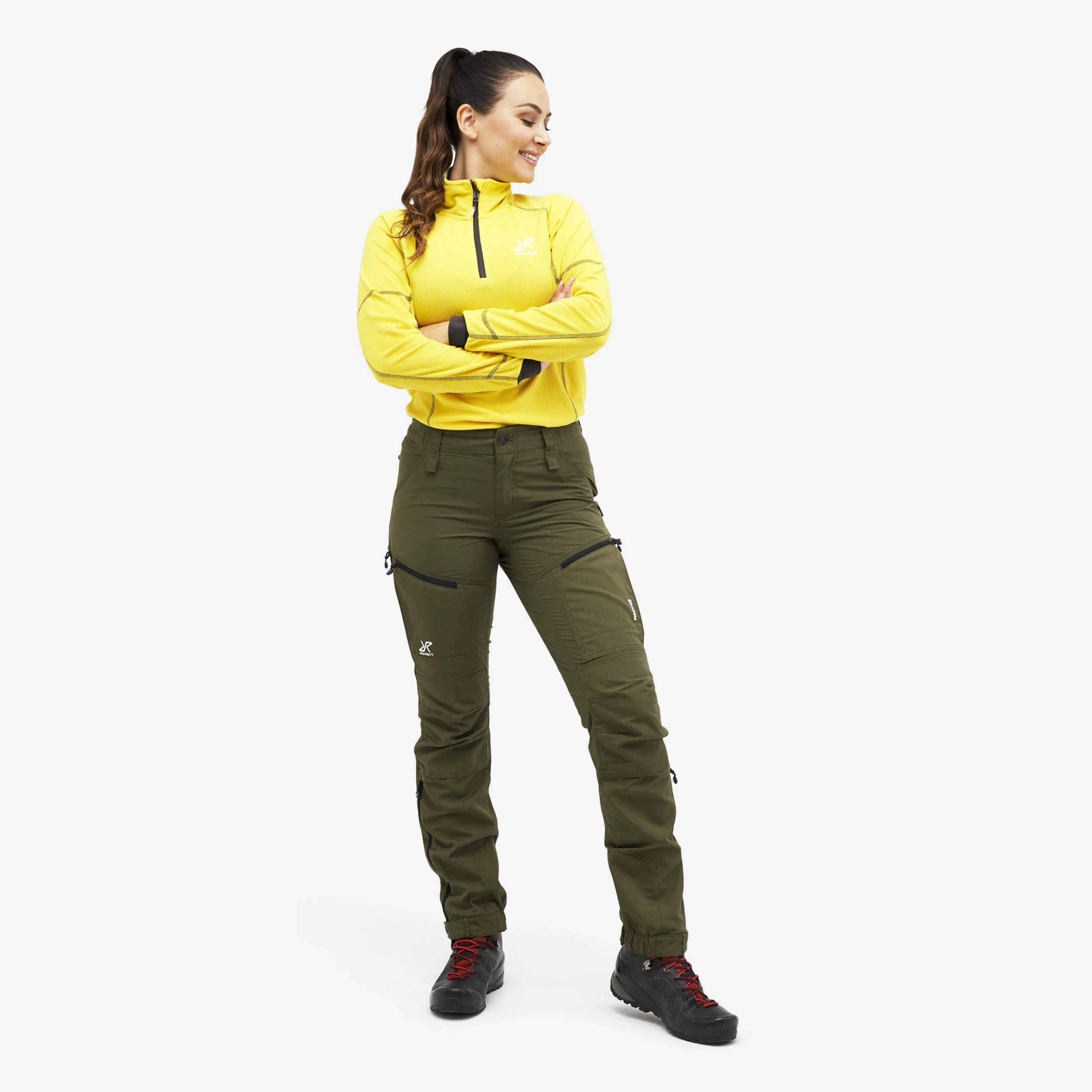RVRC GP Pro Rescue Trousers Women Dark Olive 2.0 4 RVRC GP Pro Rescue Trousers Women Dark Olive 2.0 - Image 2