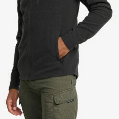 Essential Full-zip Fleece Men Black -Sporty Men Wear Sales e47201ca 834c 4edf 93c2 d5213e9b8cca