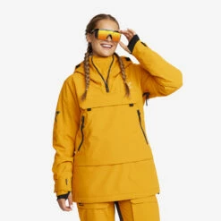 Halo 2L Insulated Ski Anorak Women Golden Yellow -Sporty Men Wear Sales e538ab4b acc2 41a2 9e0a b11a28911f42