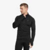 Waffle 1/2 Zip Baselayer Top Men Black -Sporty Men Wear Sales e8bc59c4 dbd8 4c3e be67 3331ac6a4337