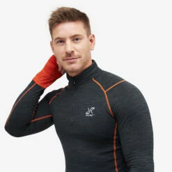 Hiball Waffle Base Layer Set Men Black/Flame -Sporty Men Wear Sales f3cee8c0 ad3a 4d74 8d1f 392cd95b9be7