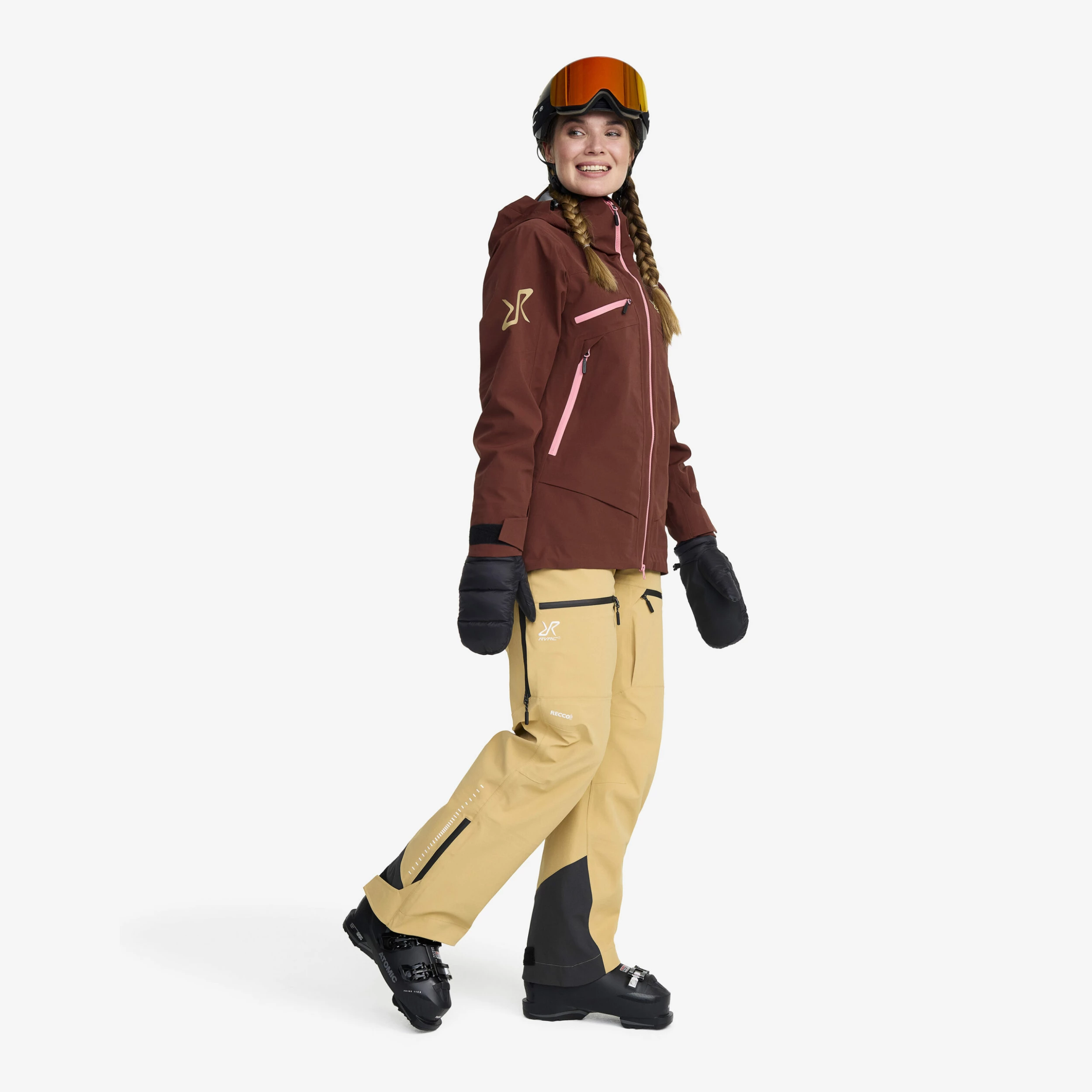 Atlas 3L Ski Jacket Women Earth 3 Atlas 3L Ski Jacket Women Earth - Image 2