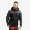 Silence Proshell Jacket Men Black/Rusty