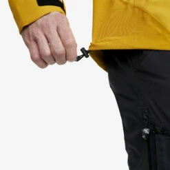 Silence Proshell Jacket Men Lemon Curry -Sporty Men Wear Sales fdc0e0dc df1a 474b 9437 a674904e7231