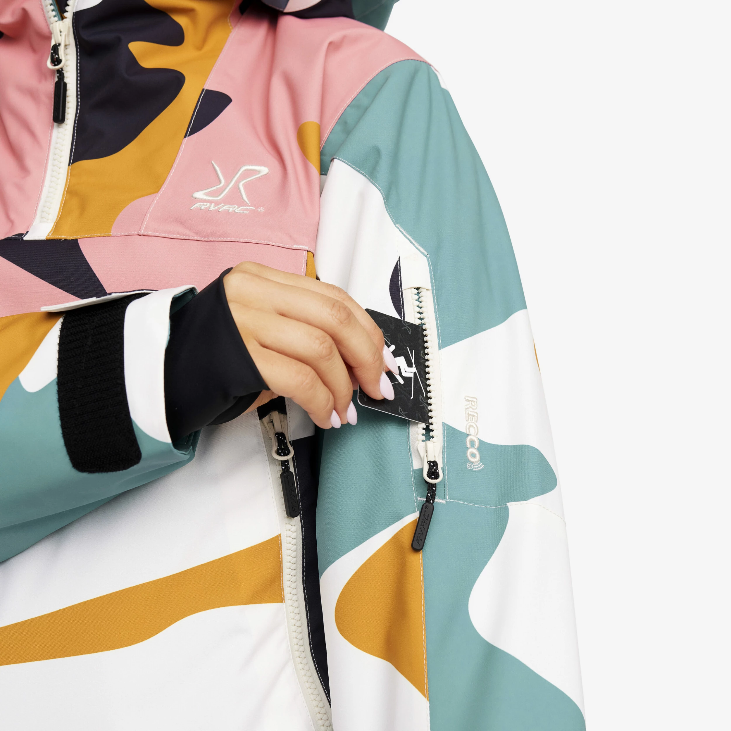 Halo 2L Insulated Ski Anorak Women Anthracite/Golden Yellow 8 Halo 2L Insulated Ski Anorak Women Anthracite/Golden Yellow - Image 6